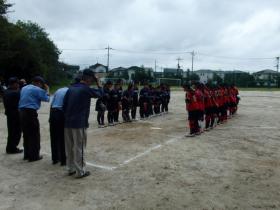 28春日部中Vs白岡南・杉戸中試合終了
