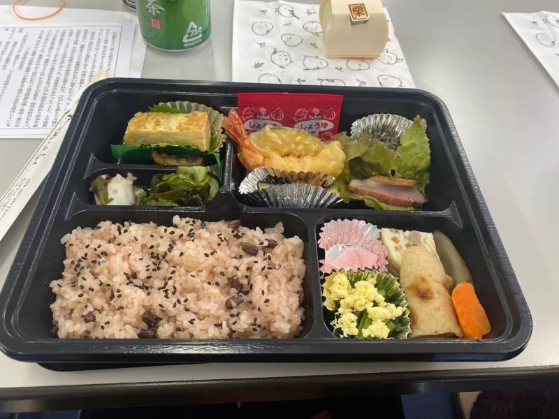 高柳先生お弁当