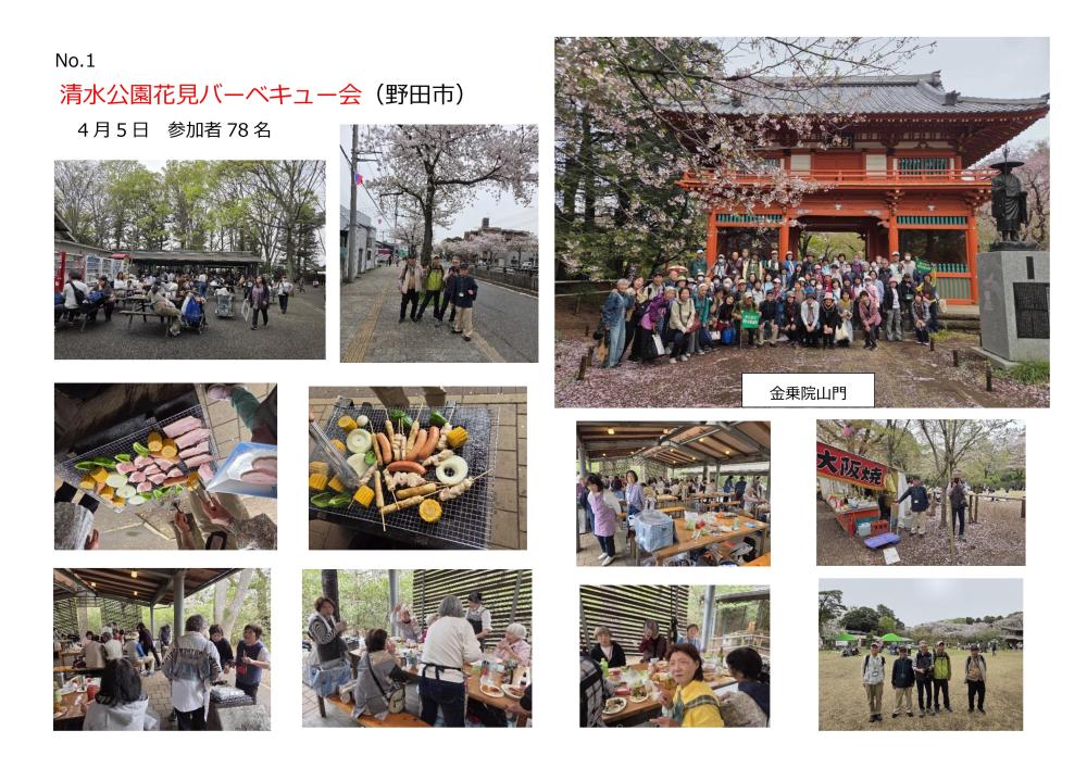 清水公園バーベキュー会