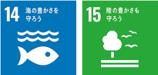 E19 ロゴマーク目標14.目標15